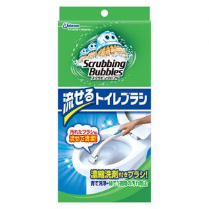 Scrubbing Bubbles Shut, Flushable Toilet Brush, Main Item