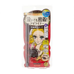 Kiss Me SUPER KEEP LIQUID EYELINER #03 DARK BROWN 0.4ml