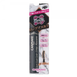 Canmake Quick Lash Curler Long Mascara 01 black