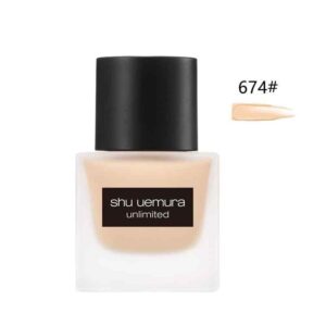 shu uemura Unlimited Breathable Lasting Foundation SPF 24 PA+++ 35ml 674 Light Shell
