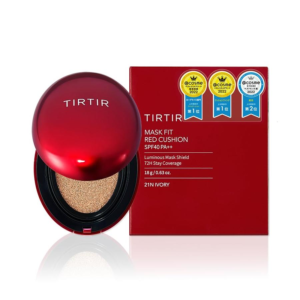 TIRTIR mask fit red cushion 18g 21N IVORY SPF40 PA++ luminous mask shield