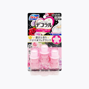 Kobayashi Pharmaceutical Toilet Deodorant Petal Fragrance Gel Rose Fragrance 7.5g×3